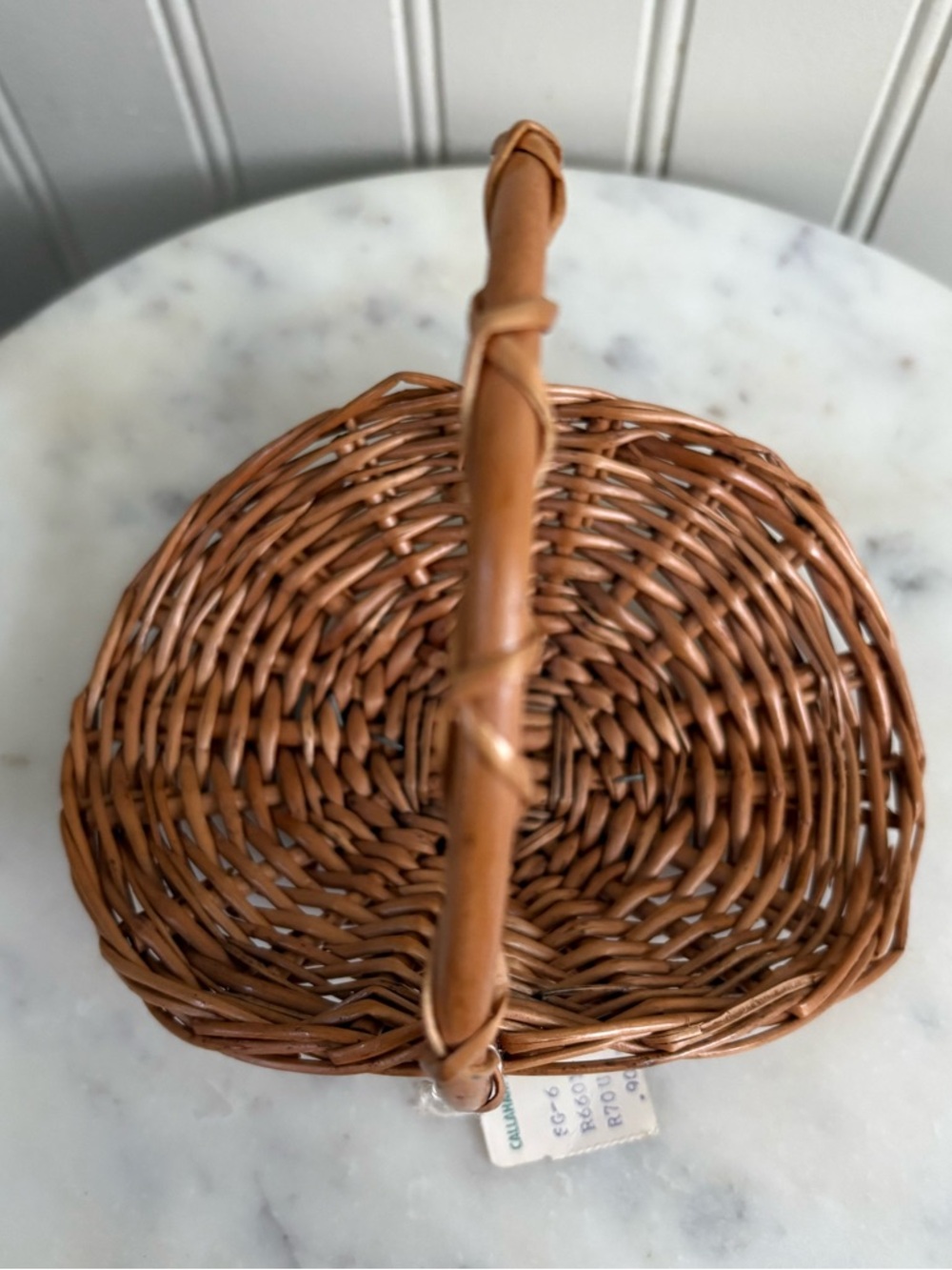 NEW Vintage Small Decorative Basket Cottagecore Farmhouse Country Traditional - Picture 7 of 12